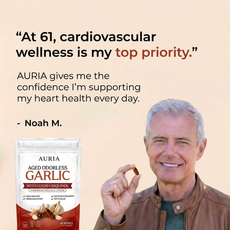 Auria® Aged odorless garlic
