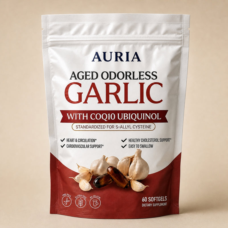 Auria® Aged odorless garlic